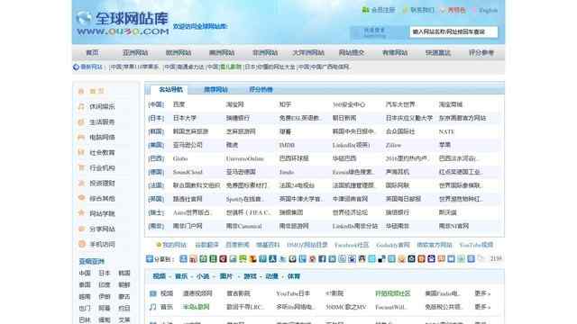 全球網(wǎng)站庫